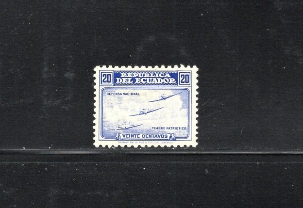 T0369   Ecuador  1941   postal tax   Air Force   1v.   MLH