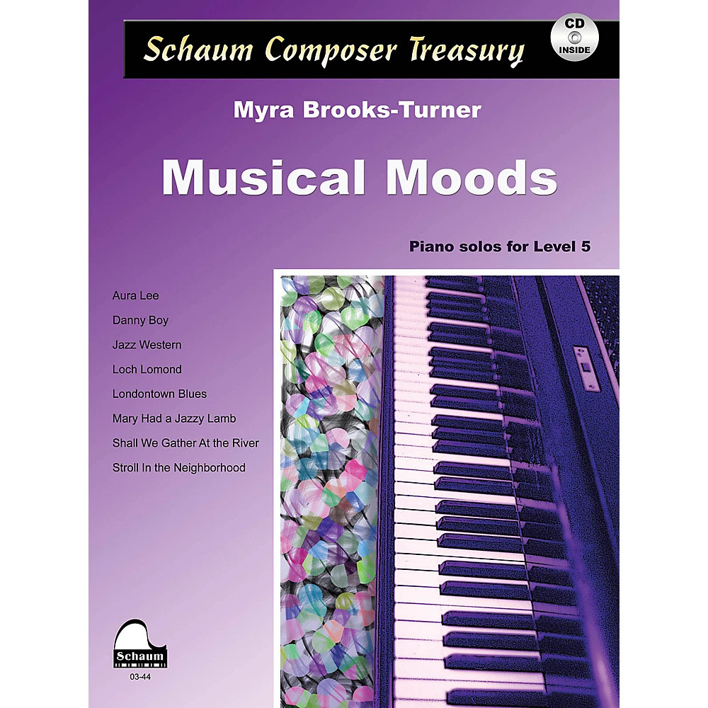 SCHAUM Musical Moods Educational Piano Series Softcover