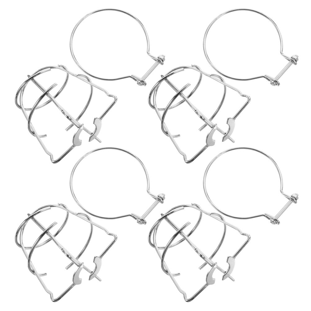  4 Pcs Heavy-duty Sprinkler Head Cage Ceiling Mount Cover Fire Protection