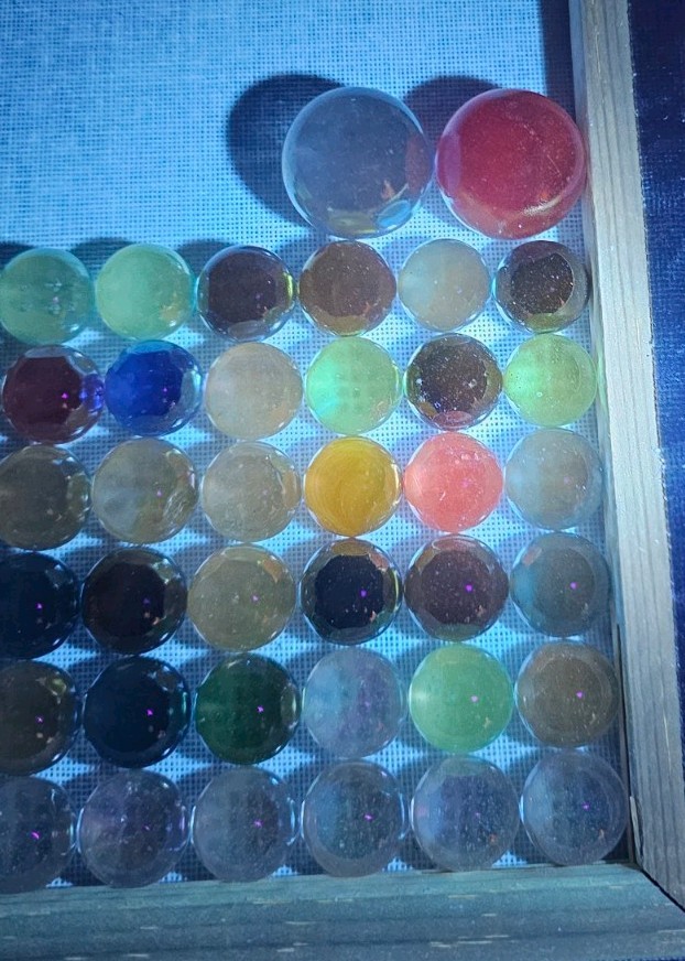 84pc UV Reactive Marble Set 