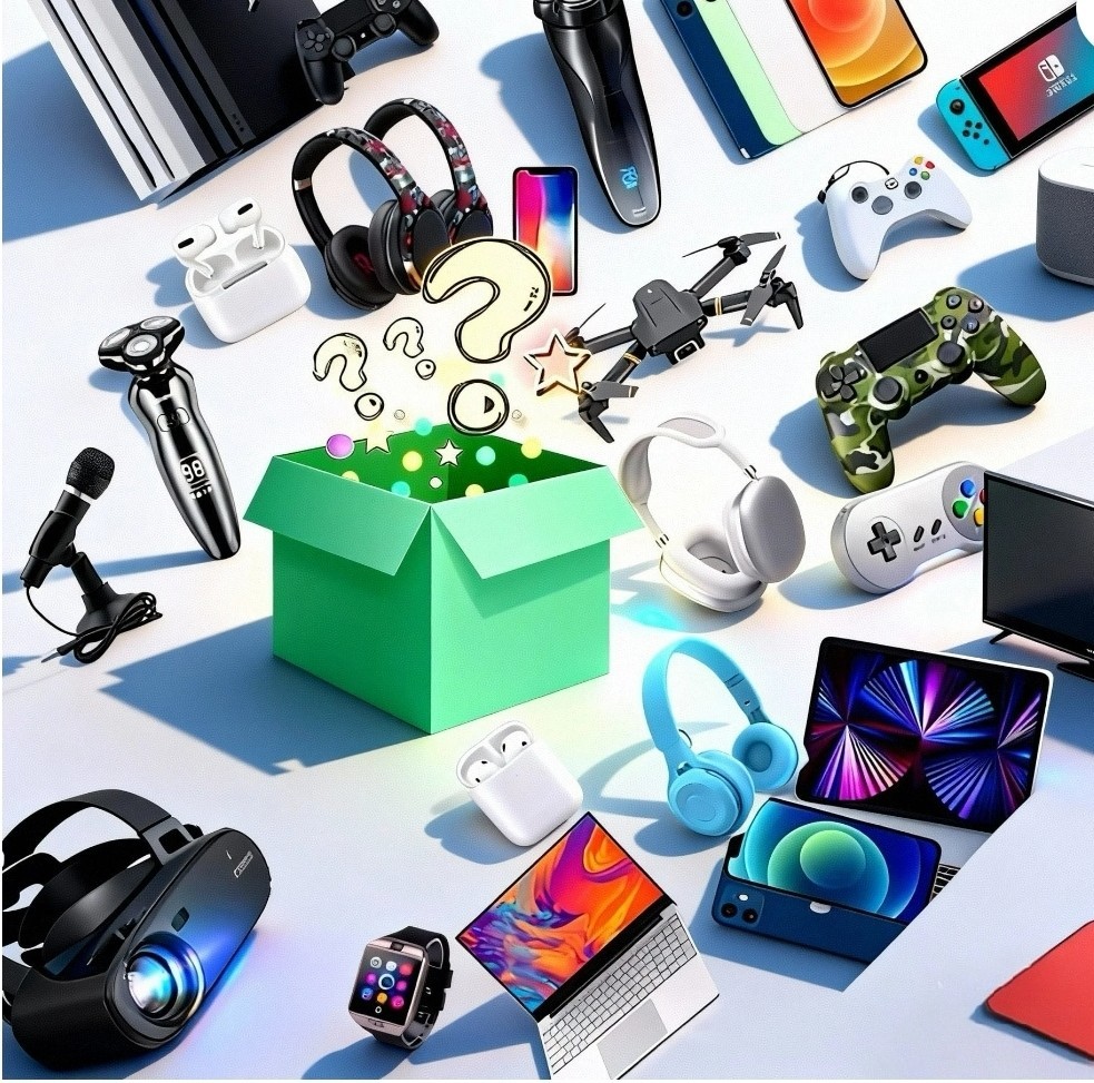 Christmas Gift Surprise Box Premium Electronics Gift Box - Merry Christmas Surpr