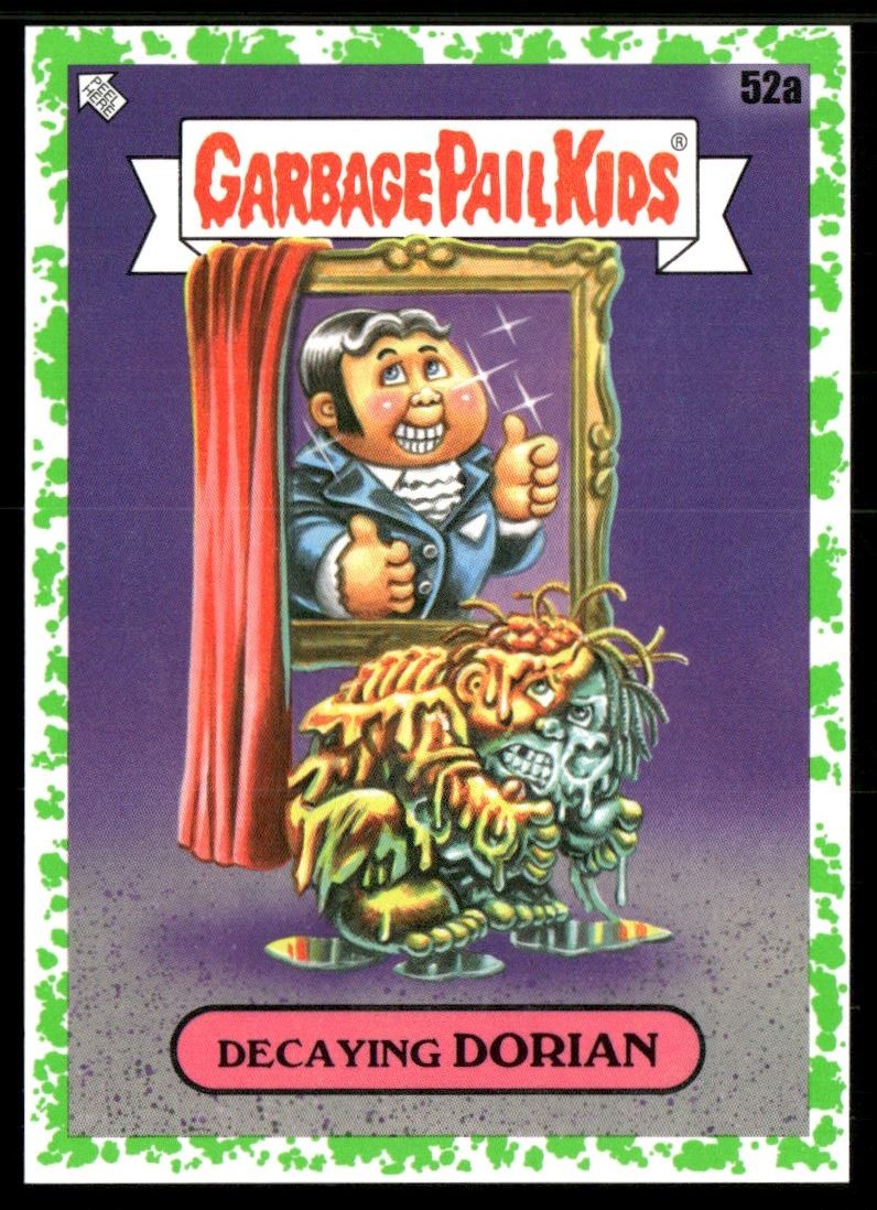 DECAYING DORIAN 2022 Garbage Pail Kids Booger Green #52A