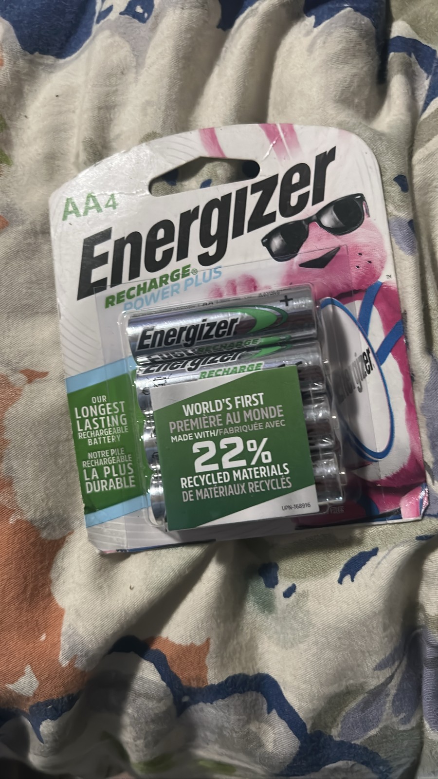 Energizer AAA Power Plus NiMH Rechargeable Batteries 4-Pack