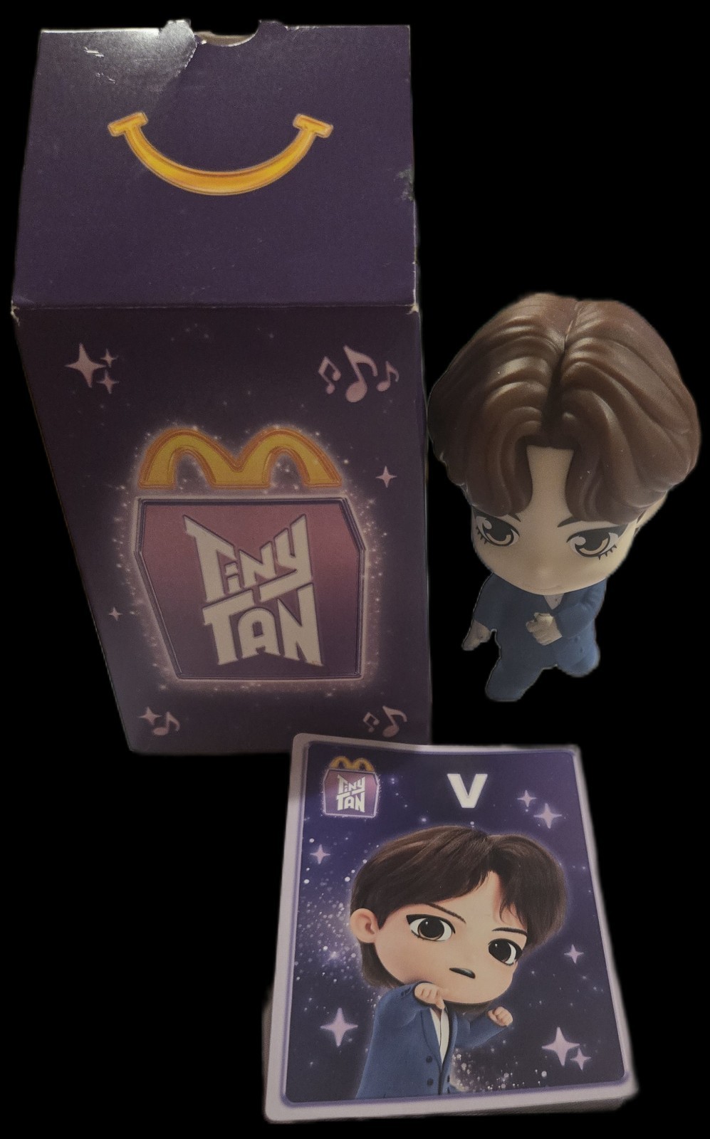 V Tiny TAN x BTS Happy Meal Toy Figure 2025 McDonald’s