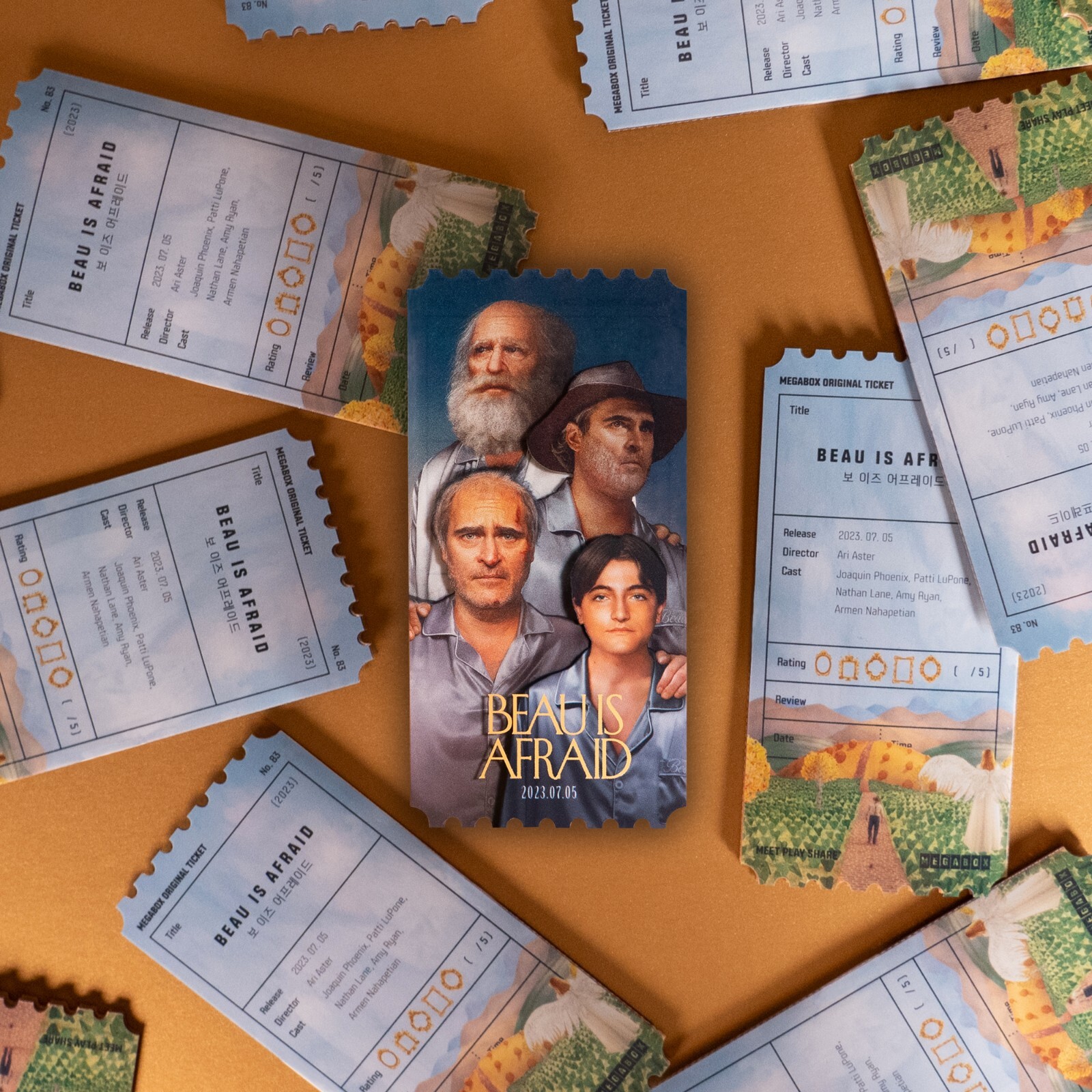 Beau is Afraid (2023) korea Megabox Original Limited movie ticket