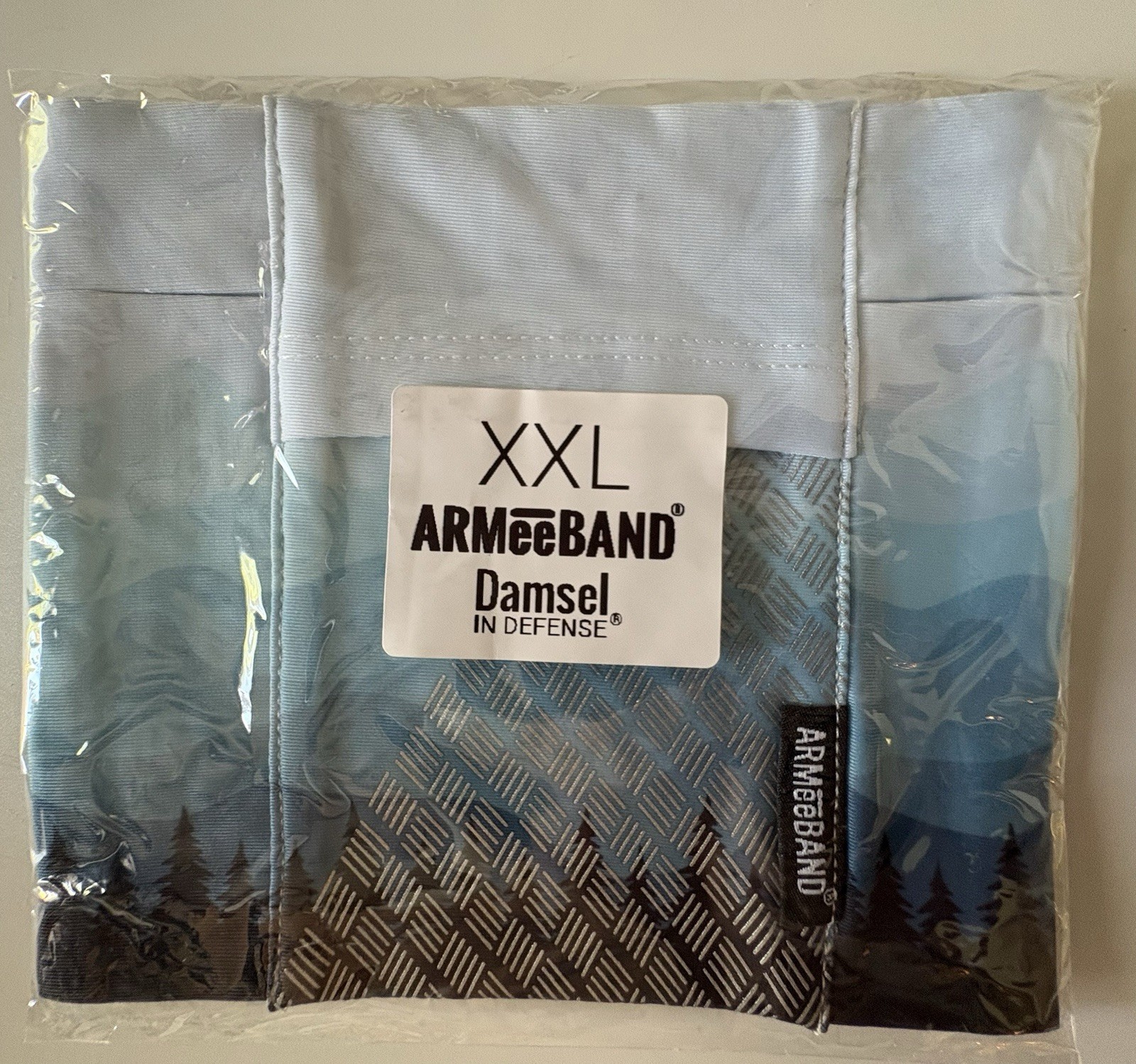 SALE - Damsel In Defense Armee Band Size XXL Spray Devices Holder BLUE MOUNTAIN