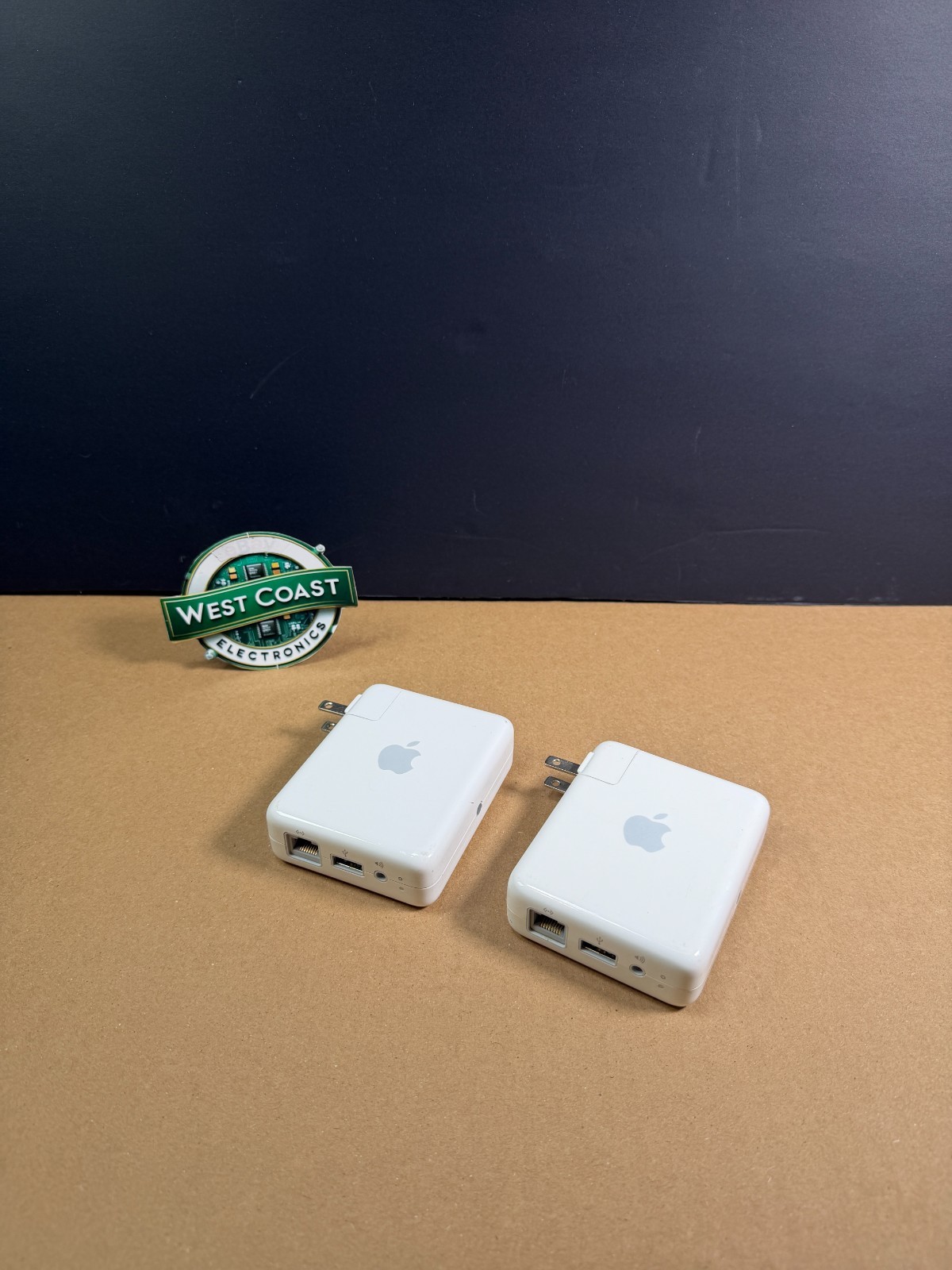 2x Apple Airport Express A1264 White 802.11n Wi-Fi Base Station Wireless Router