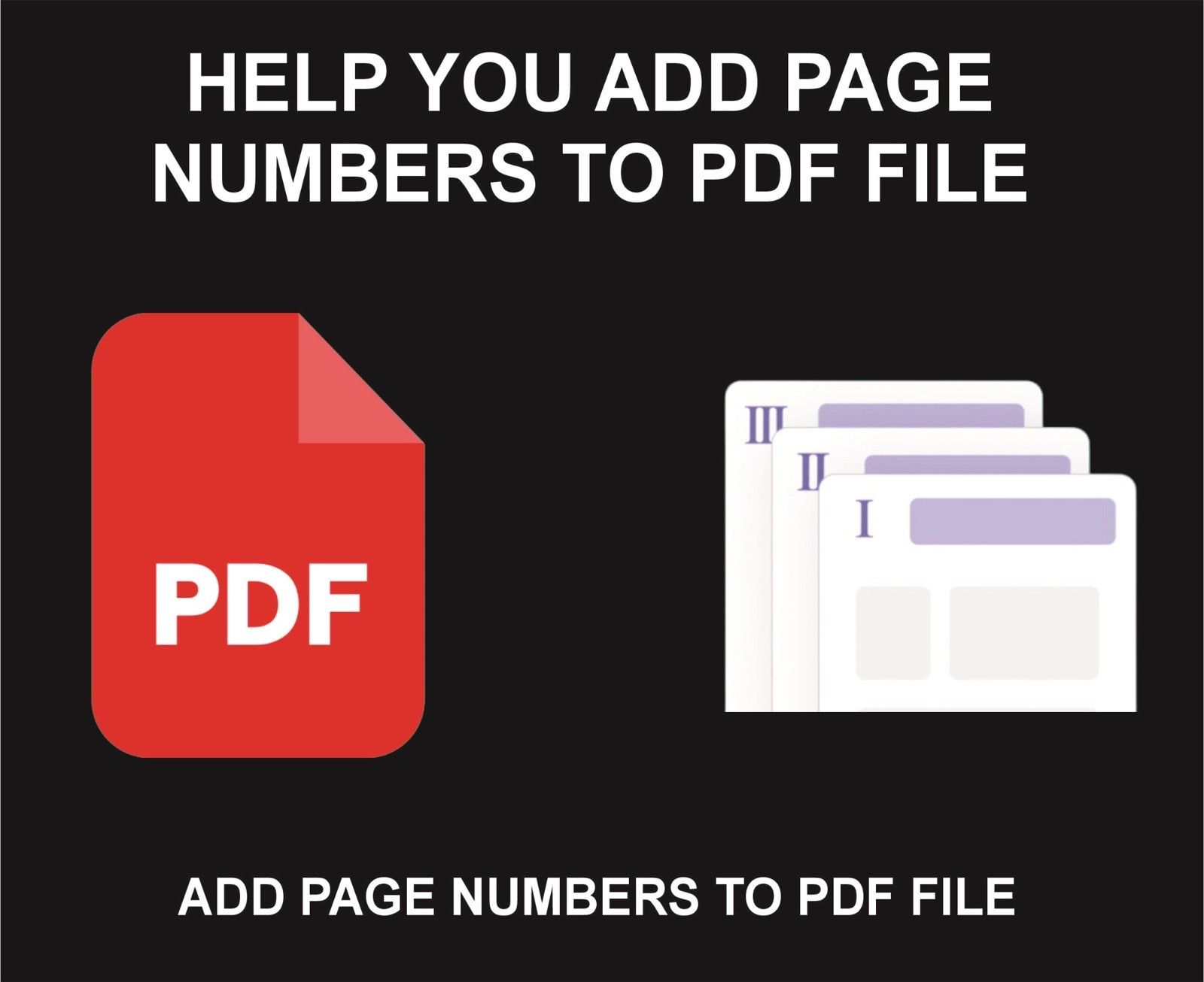 I will Help You Add or Remove Page Numbers To PDF File