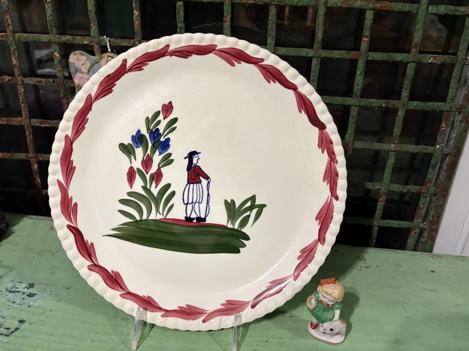 Blue Ridge Pottery French Peasant Charger