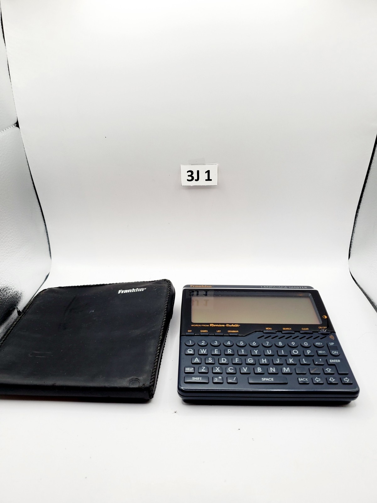 Franklin Language Master Speaking Dictionary/Thesaurus Grammar LM-6000 Tested