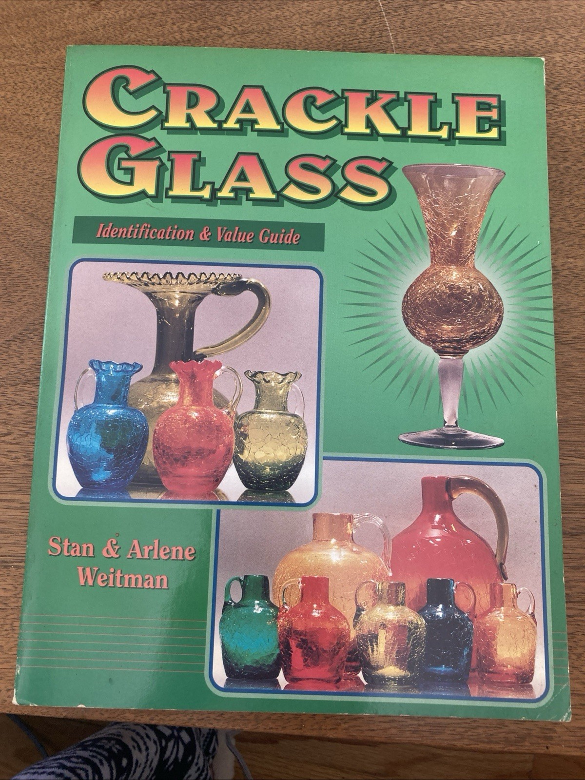 Crackle Glass Identification & Value Guide Vintage Book 1996