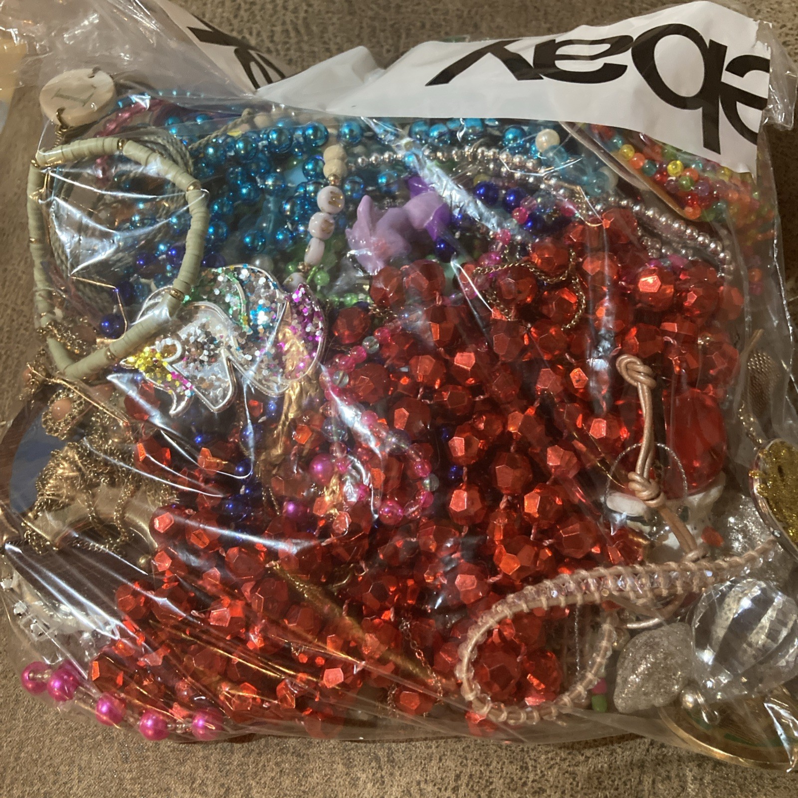 Broken Jewelry For Crafting 2lb Bag