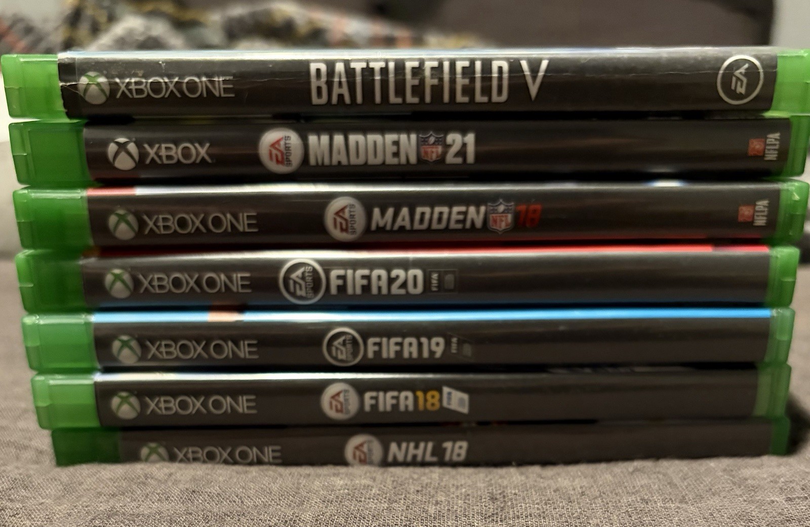 Xbox One EA Sports Game Lot Battlefield, Madden, FIFA, And NHL!