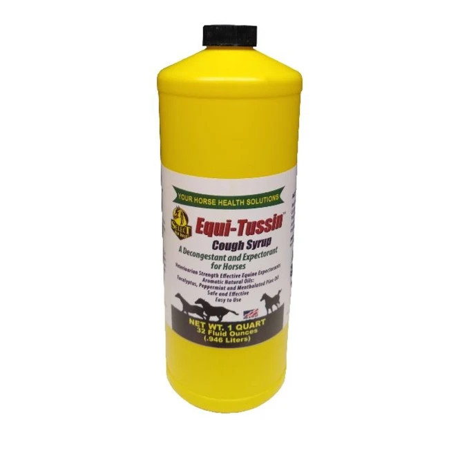 Richdel Equi-Tussin Cough Syrup Decongestant Expectorant For Horses