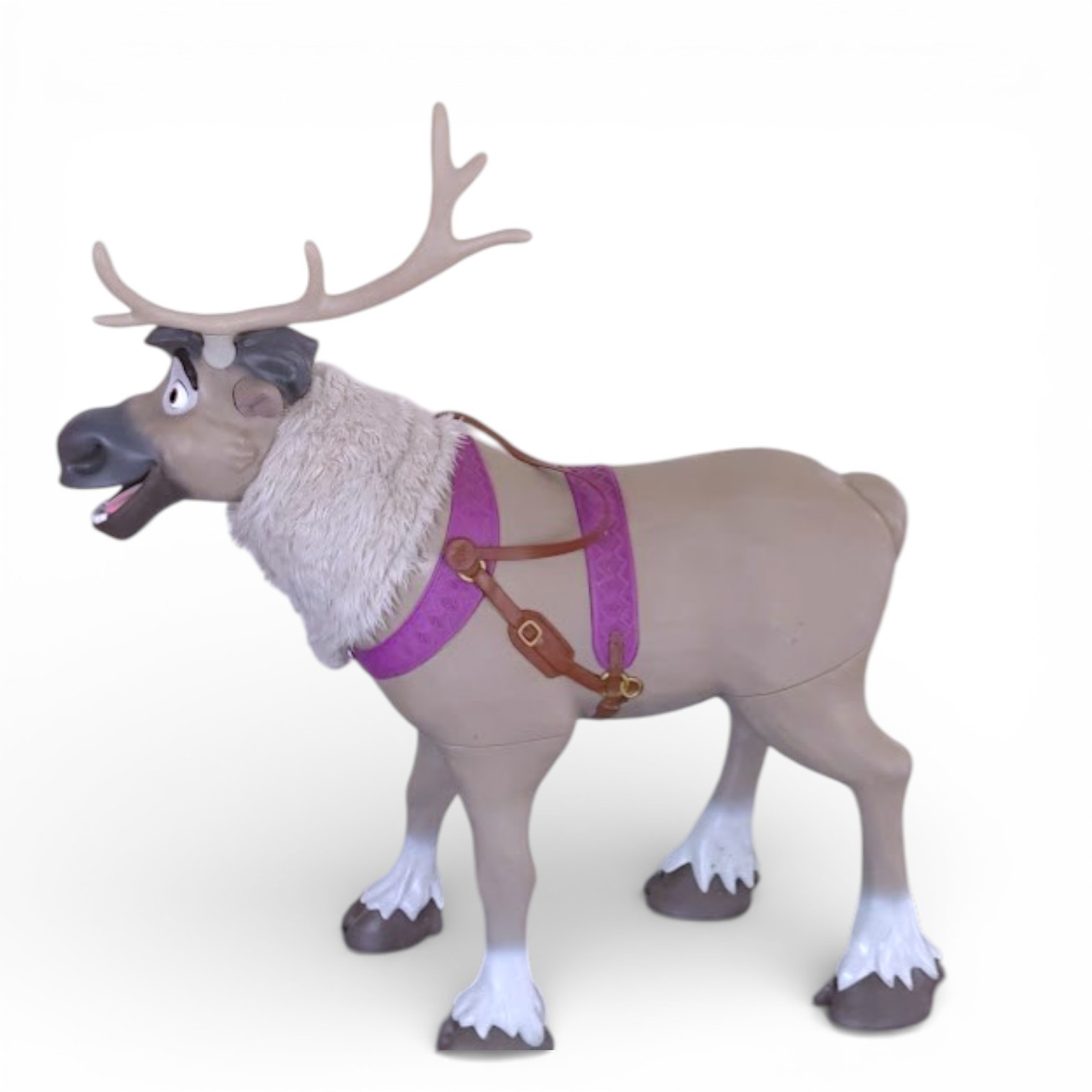 Disney Frozen 2 My Size Playdate Sven Reindeer Ride On Toy with Sounds Life-Size