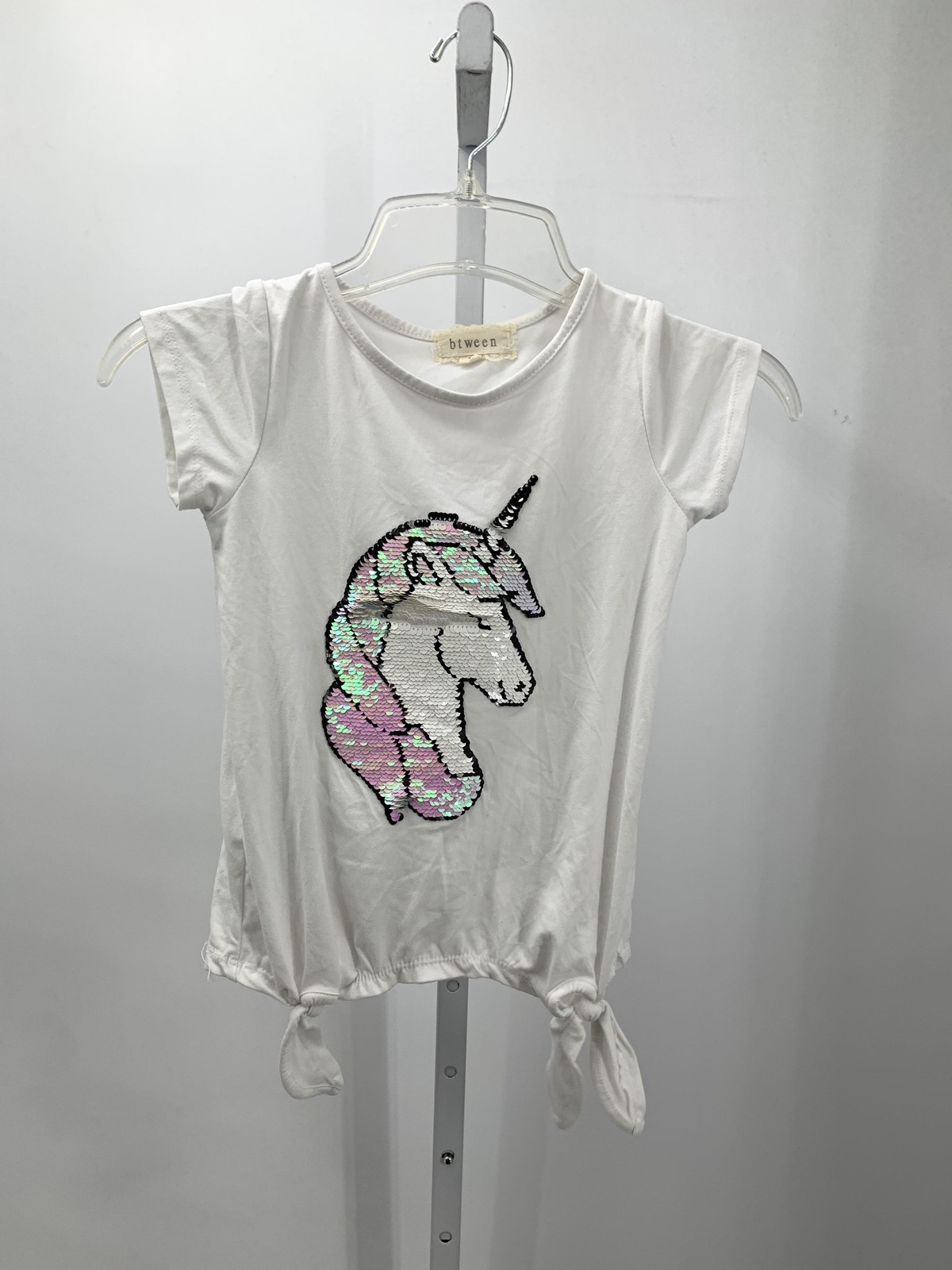 BTween Size 7 Girls Short Sleeve Shirt