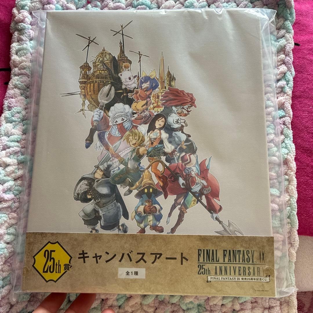 FINAL Fantasy Ⅸ 25th Lottery Canvas Art