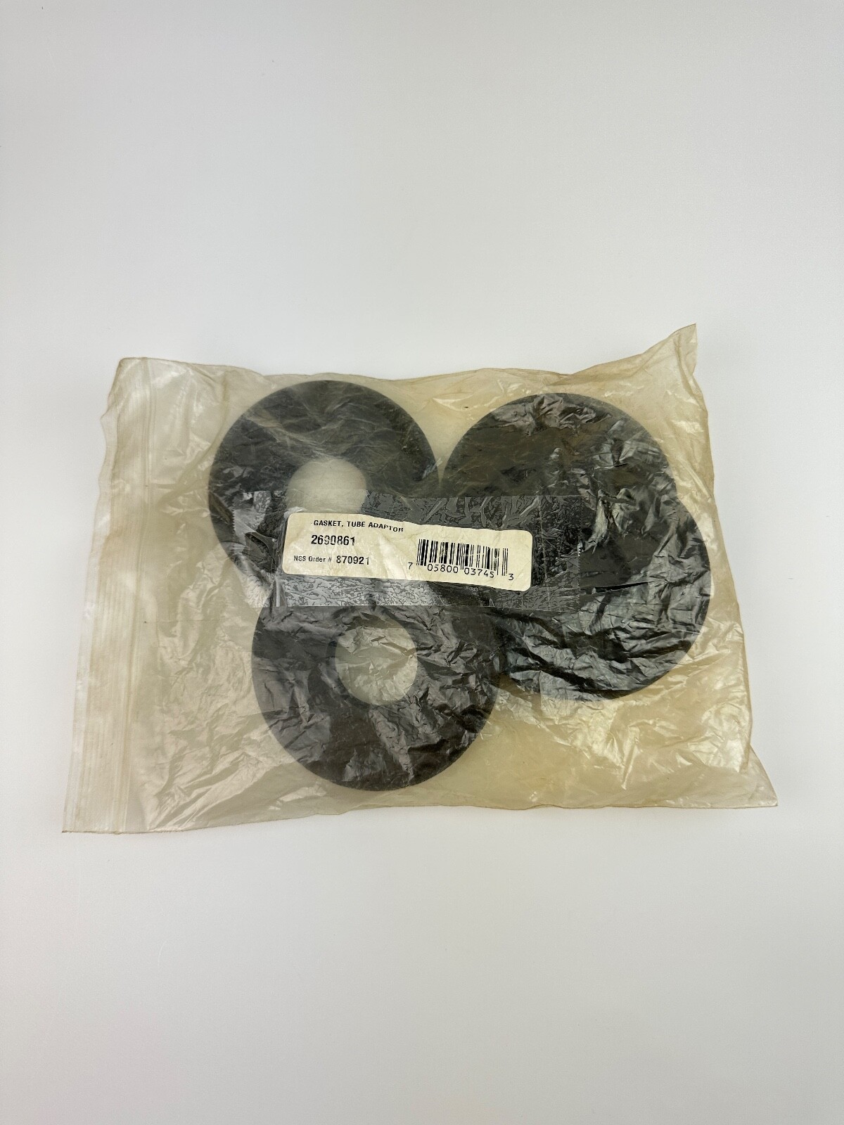 NSS 2690861 - GASKET, TUBE ADAPTOR *LOT OF 3*