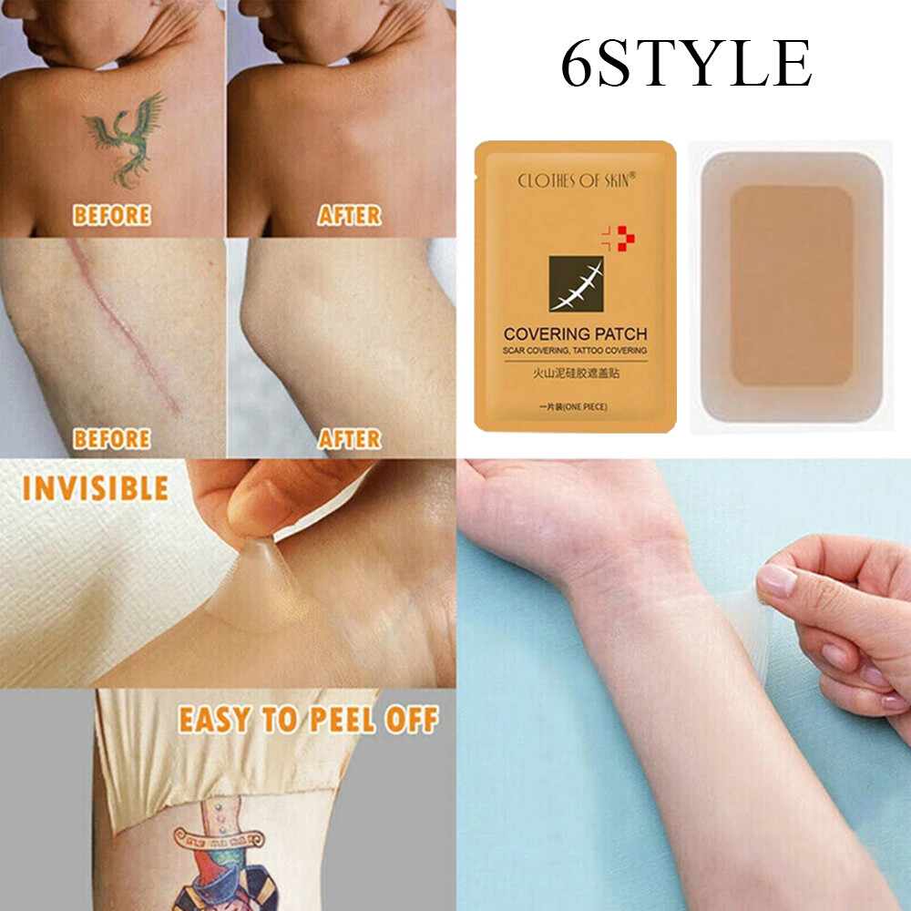 Tattoo Cover Up Flaw Birthmark Concealing Invisible Scar Concealer Sticker⇖