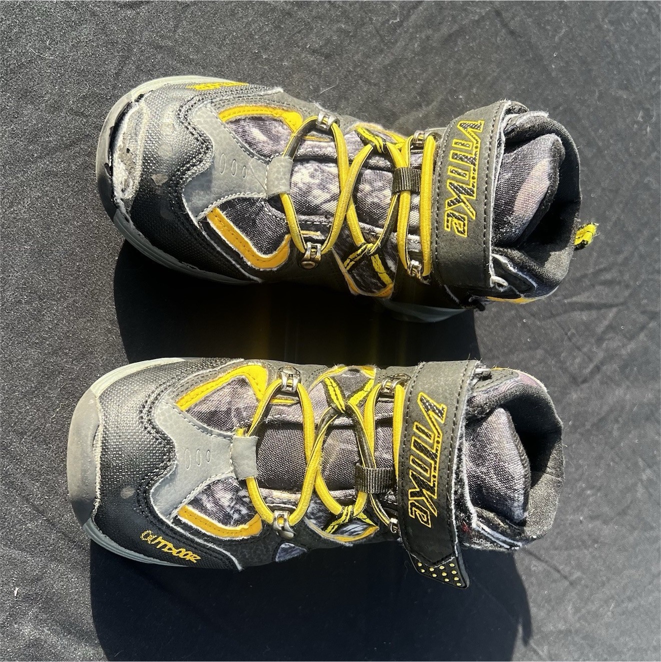 VITIKE Unisex Kids Athletic Outdoor Colorblock Lace Hook & Loop Shoes EU 31