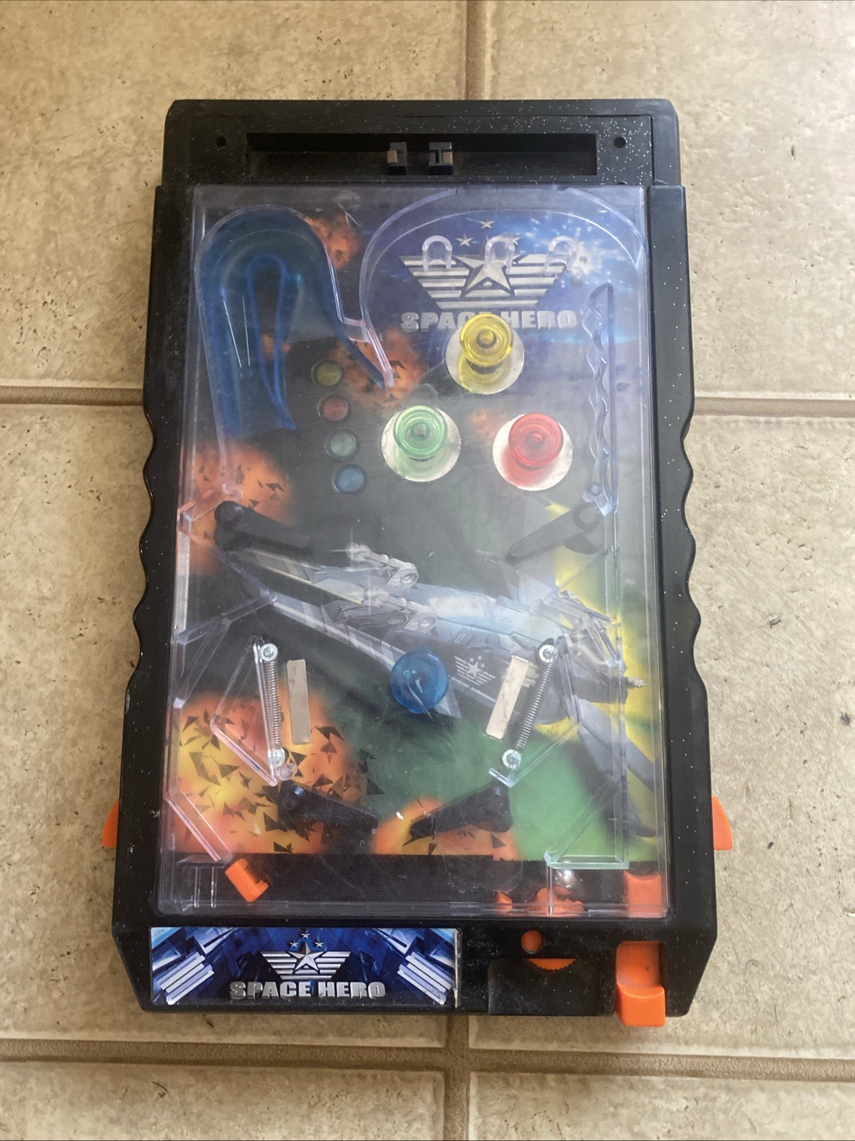 Rare Vintage Space Hero Electronic Pinball #15050 **Used, Tested**