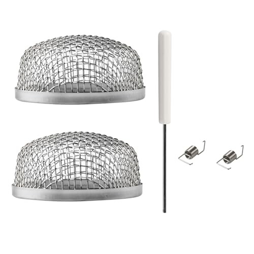 Pack of 2 Stainless Steel Flying Insect Bug Cover 2.8" Mesh Flying Insect 