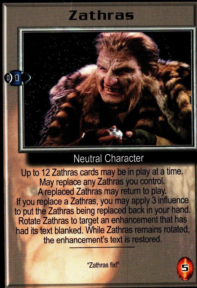 BABYLON 5 1999 Vintage Trading Card