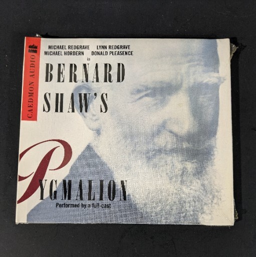 Pygmalion By Bernard Shaw Full Cast Audiobook on CD Disk