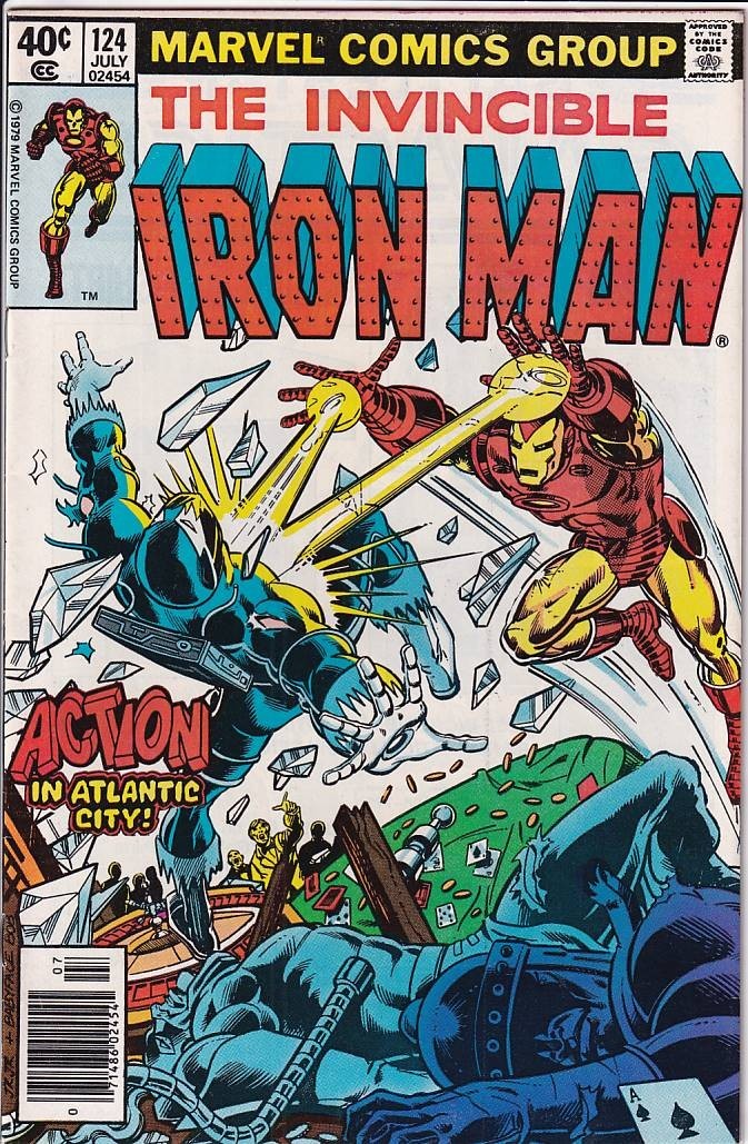 42197: MARVEL IRON MAN #124 NM- Grade
