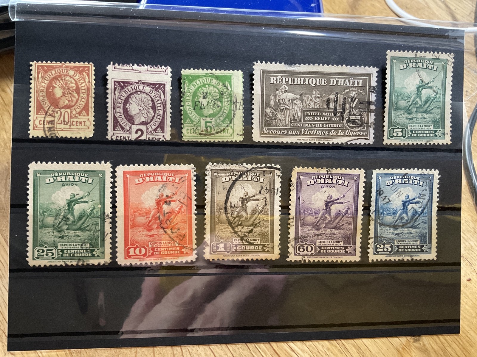 Haiti mounted mint or used stamps  B3070