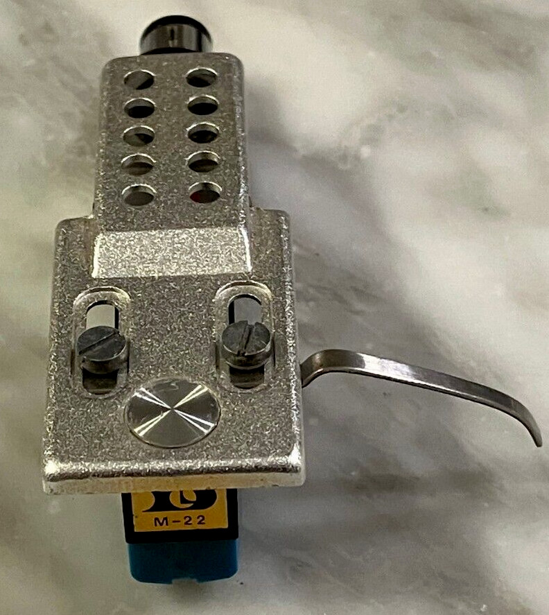 DARLING M-22 CARTRIDGE AND AFTER MARKET STYLUS IN NEW HEADSHELL
