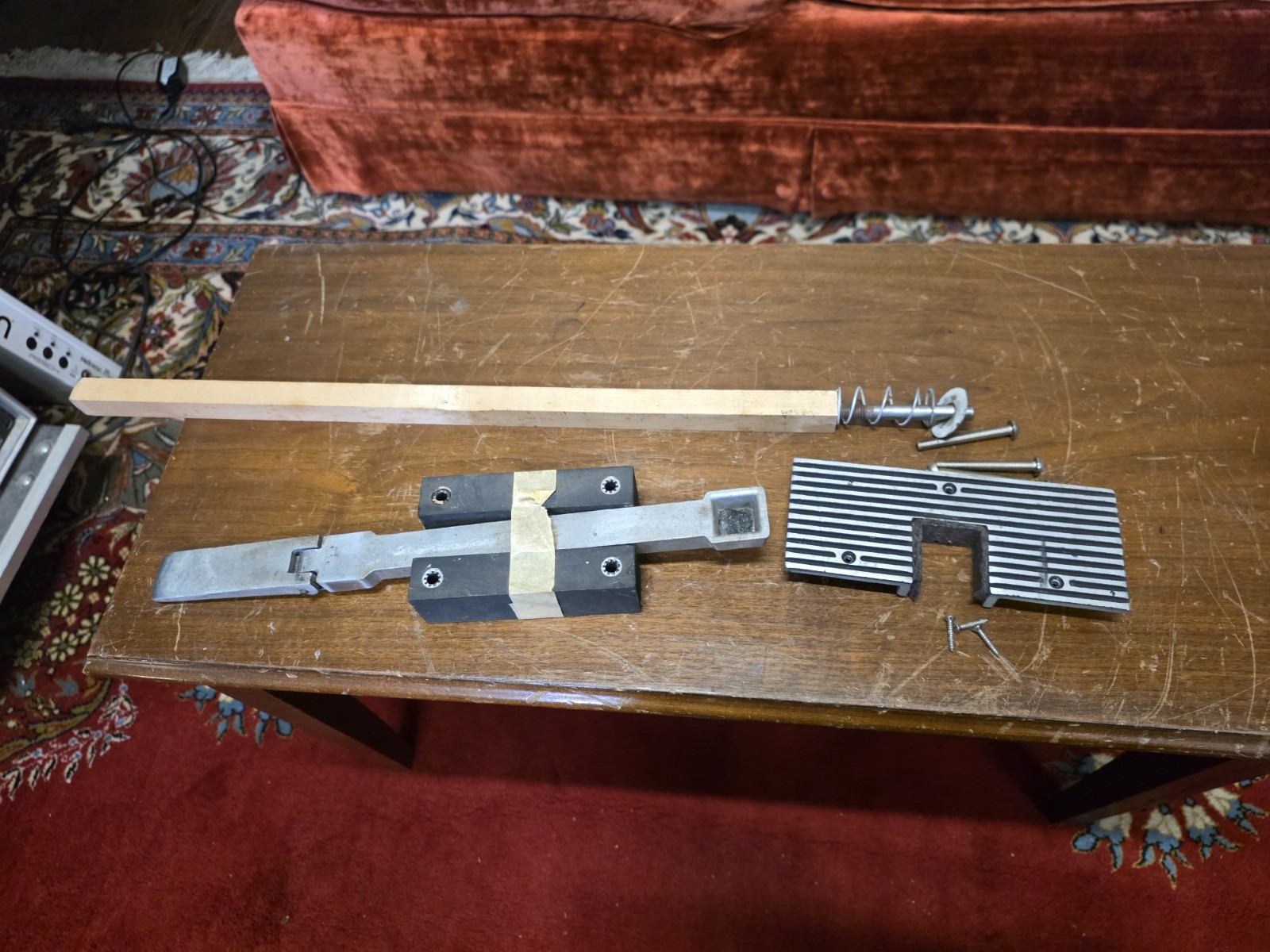 Fender Rhodes Suitcase Sustain Pedal Assembly 1974