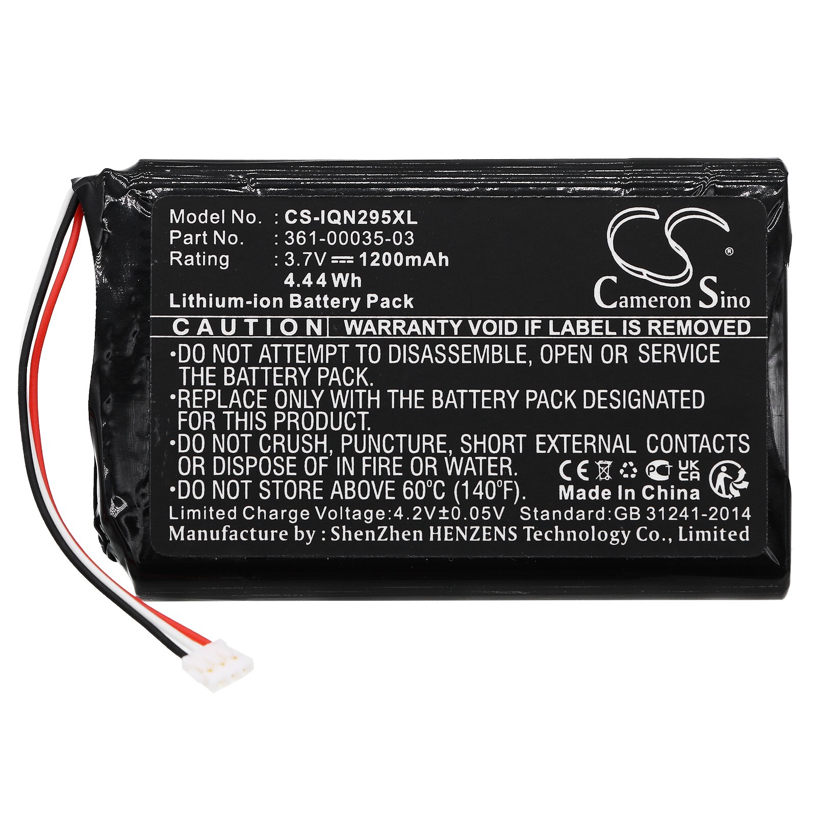 BATTERIE 1200mAh Type 361-00035-03 For Garmin Nuvi 2495LMT 2505 2505LT 2547