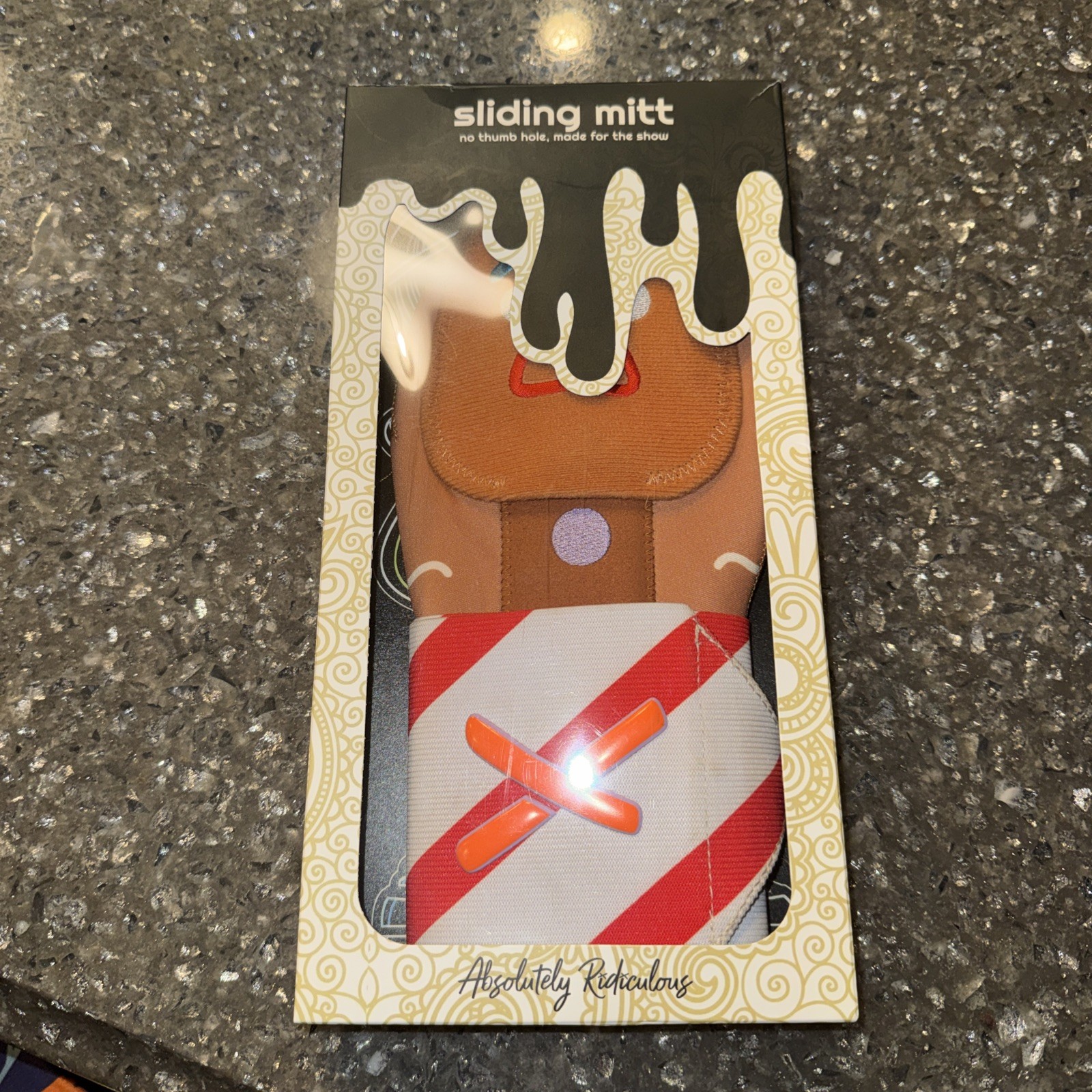 Absolutely Ridiculous - Ginger Bread Man Sliding Mitt