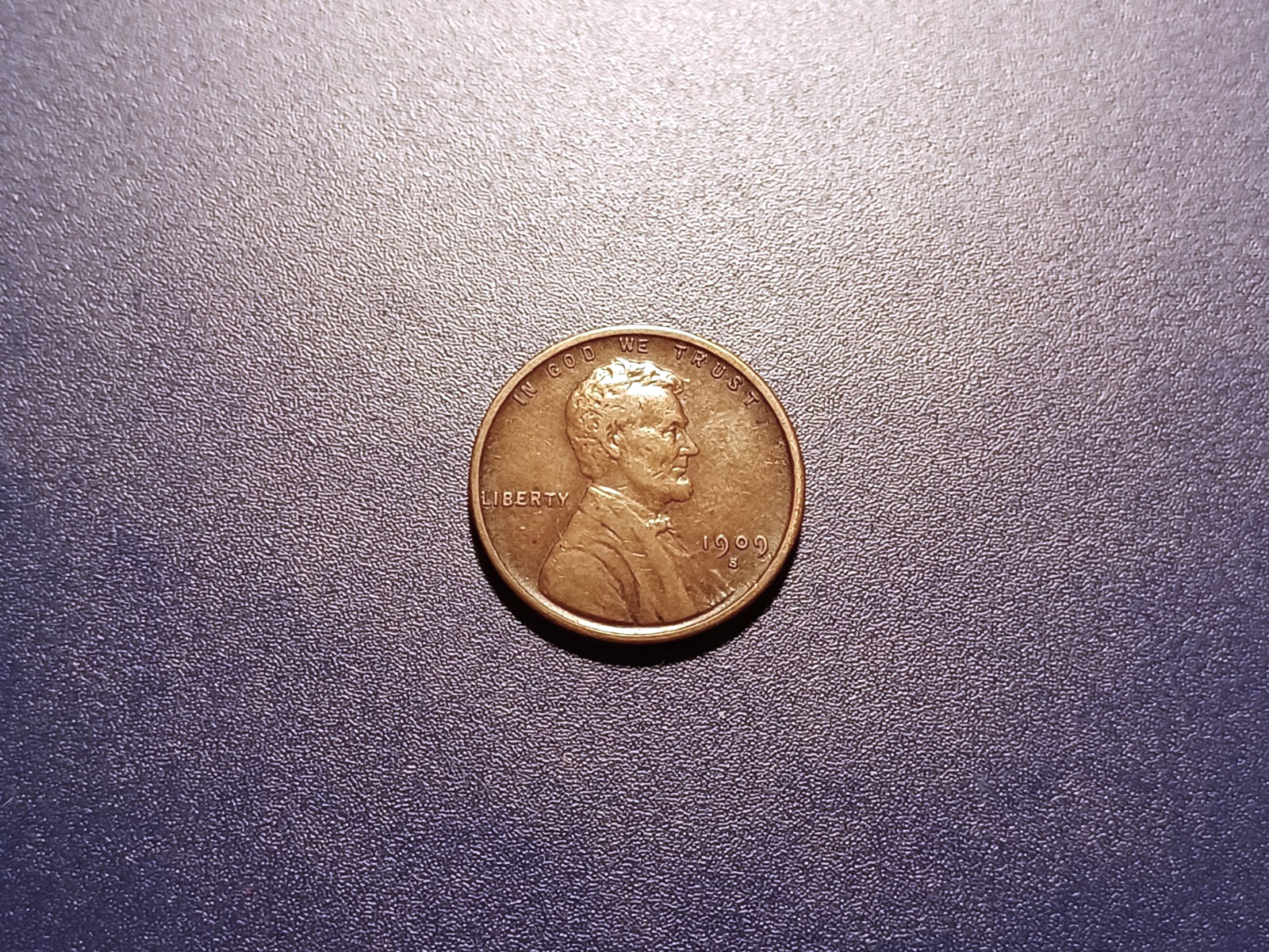 Nice XF 1909-S VDB Lincoln Cent