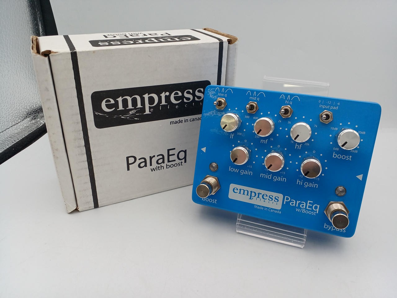 EMPRESS EFFECTS ParaEQ w/Boost Pedal Original Blue Version Parametric TMB02 2.0