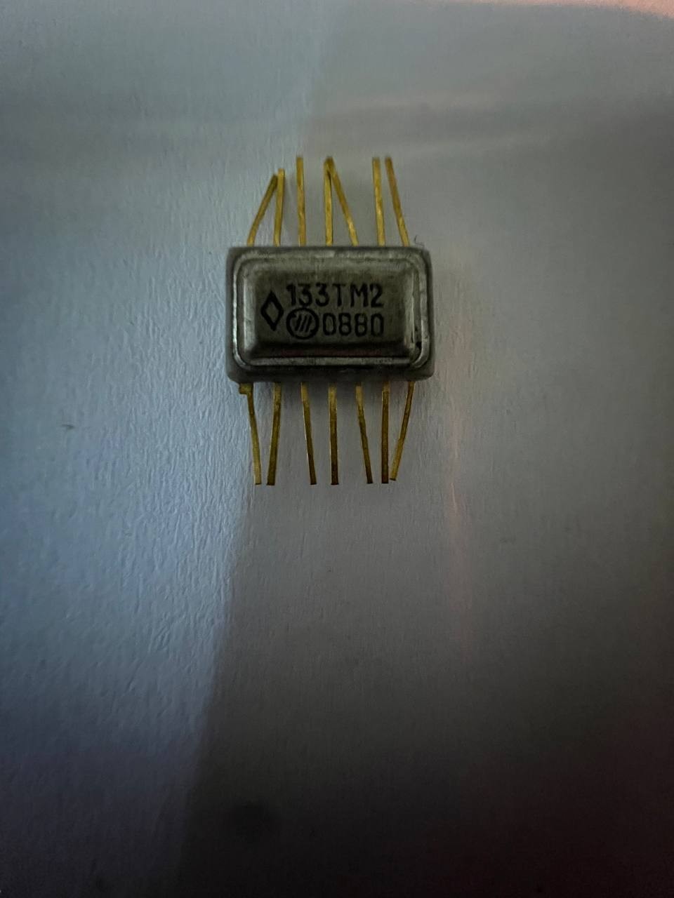 133TM2 (133ТМ2) Soviet TTL Logic IC Dual D Flip-Flop USSR NOS