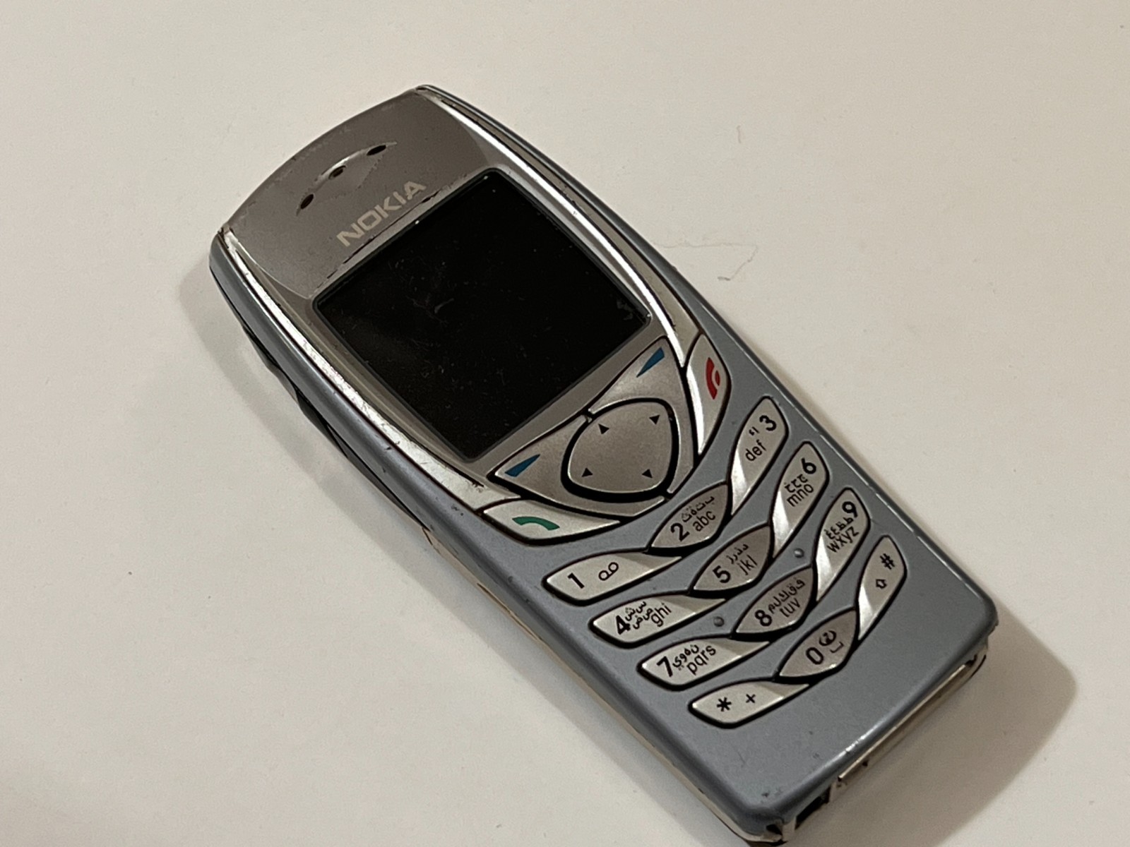 Nokia 6100  Red Unlocked Vintage Mobile Phone No battery