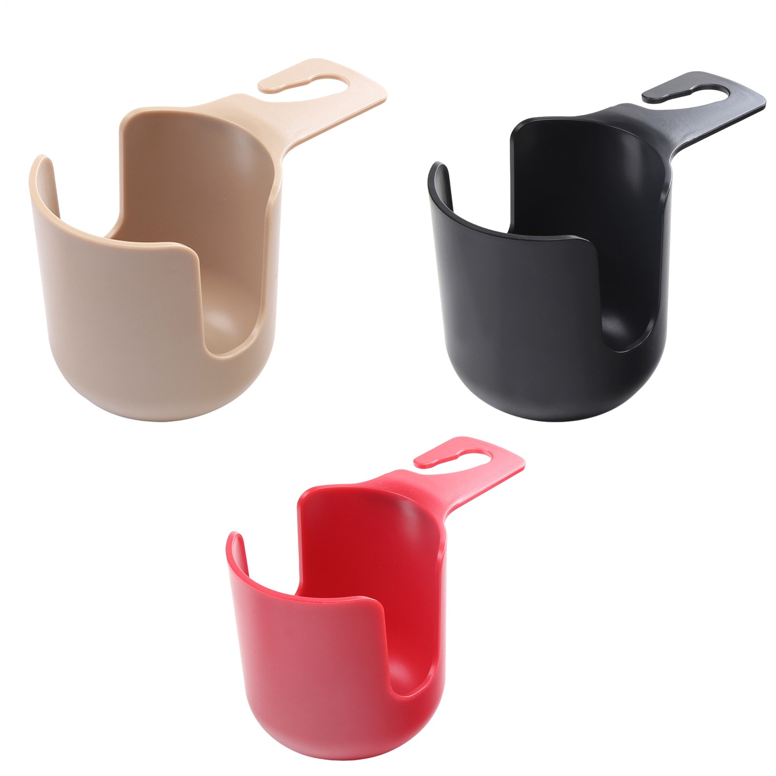 Car Back Seat Bag Hook Cup Holder Hangable Car Seat Back Water Cup Drink Holder