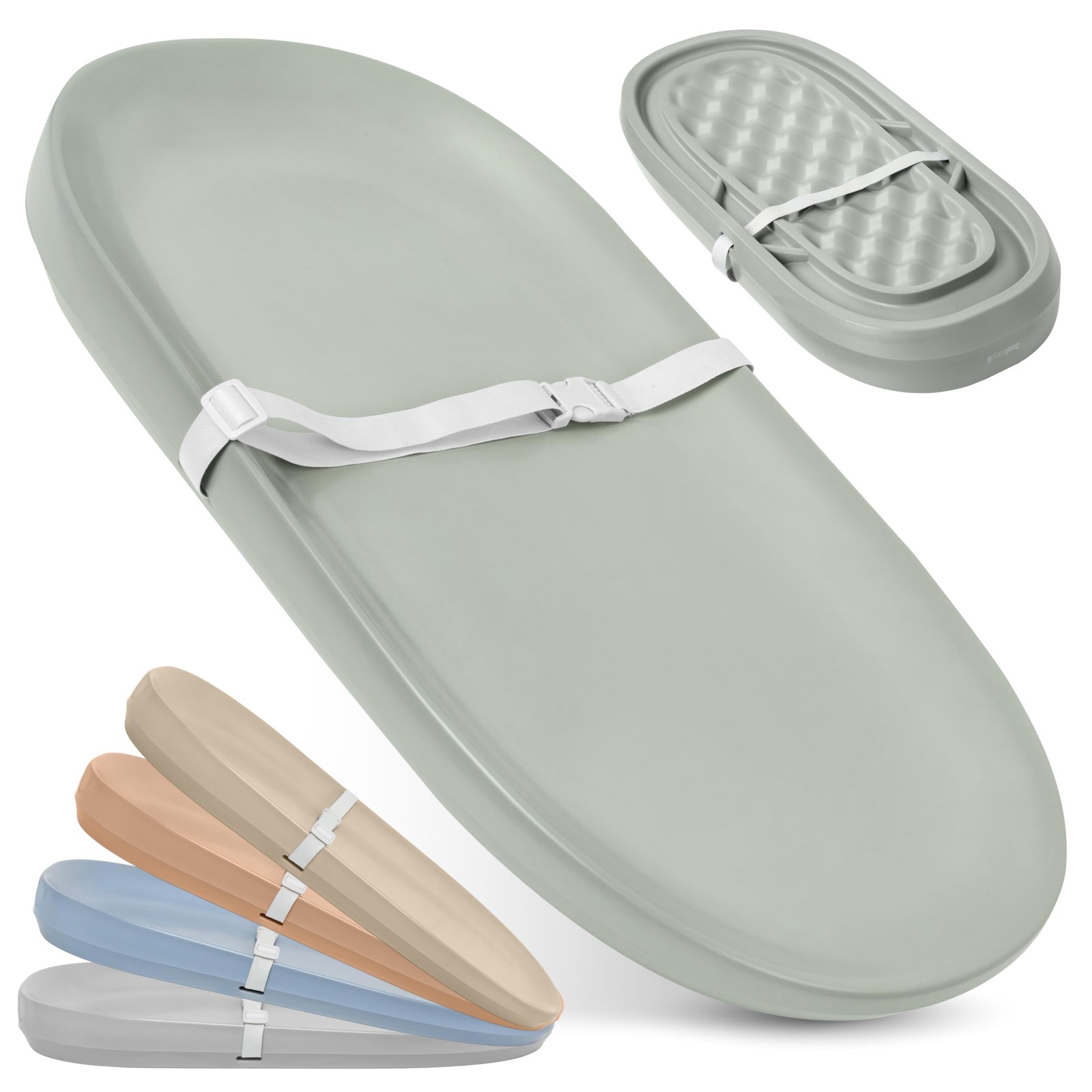 Waterproof Baby Changing Pad - Easy to Clean, Lightweight & Portable - Large ...