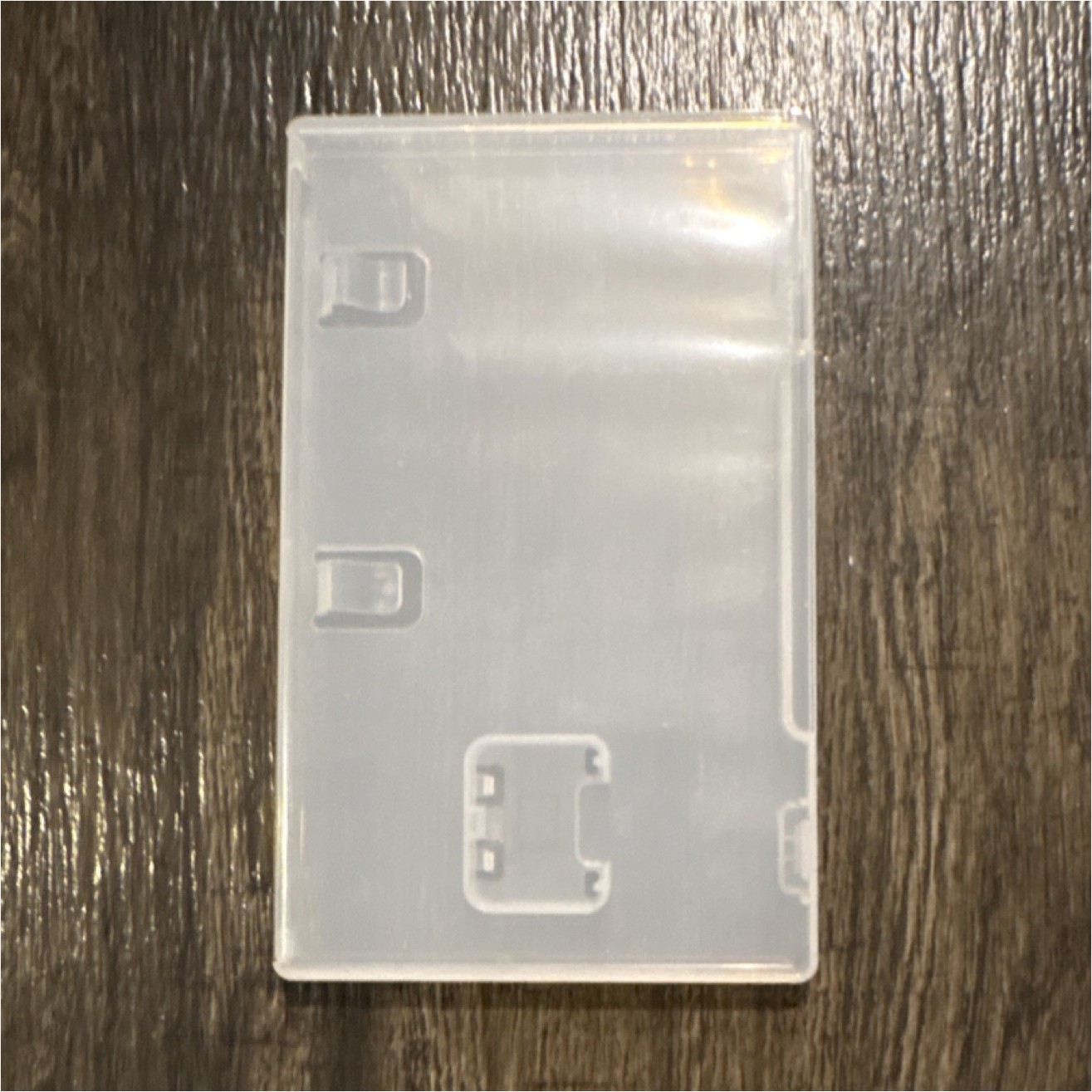 Nintendo Switch Clear Plastic Original Cartridge Game Case Storage Holder