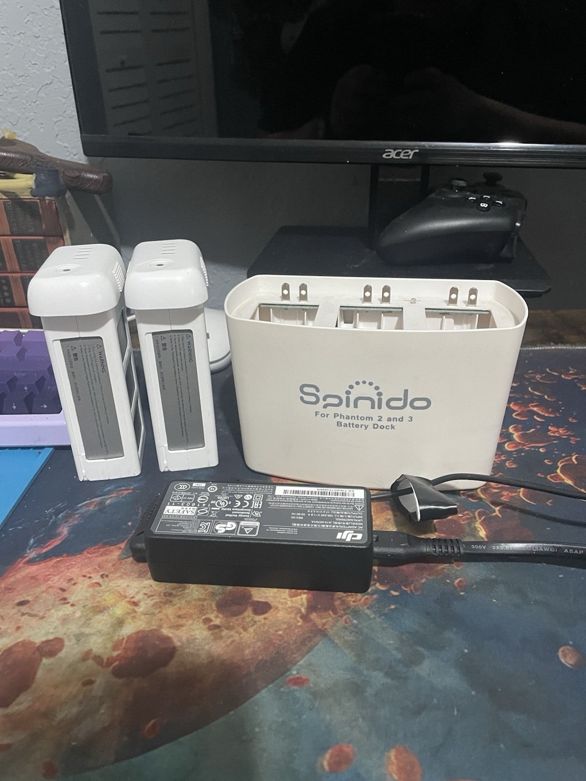 Dji Phantom 3 Original Batteries And Charger 