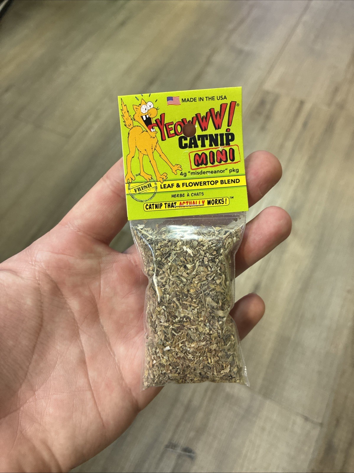 Yeowww! Catnip Leaf And Flowertop Blend