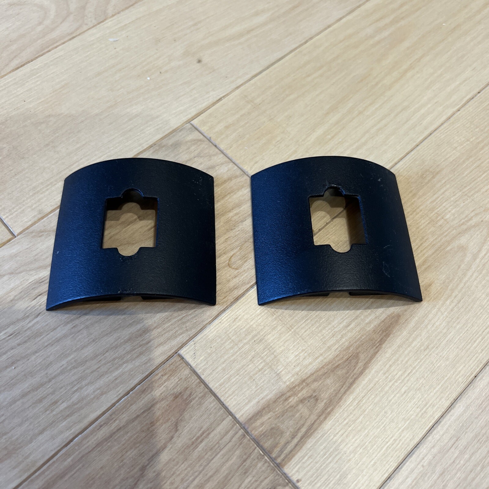 Two (2) Bose wall bracket cover plates BLACK (used)