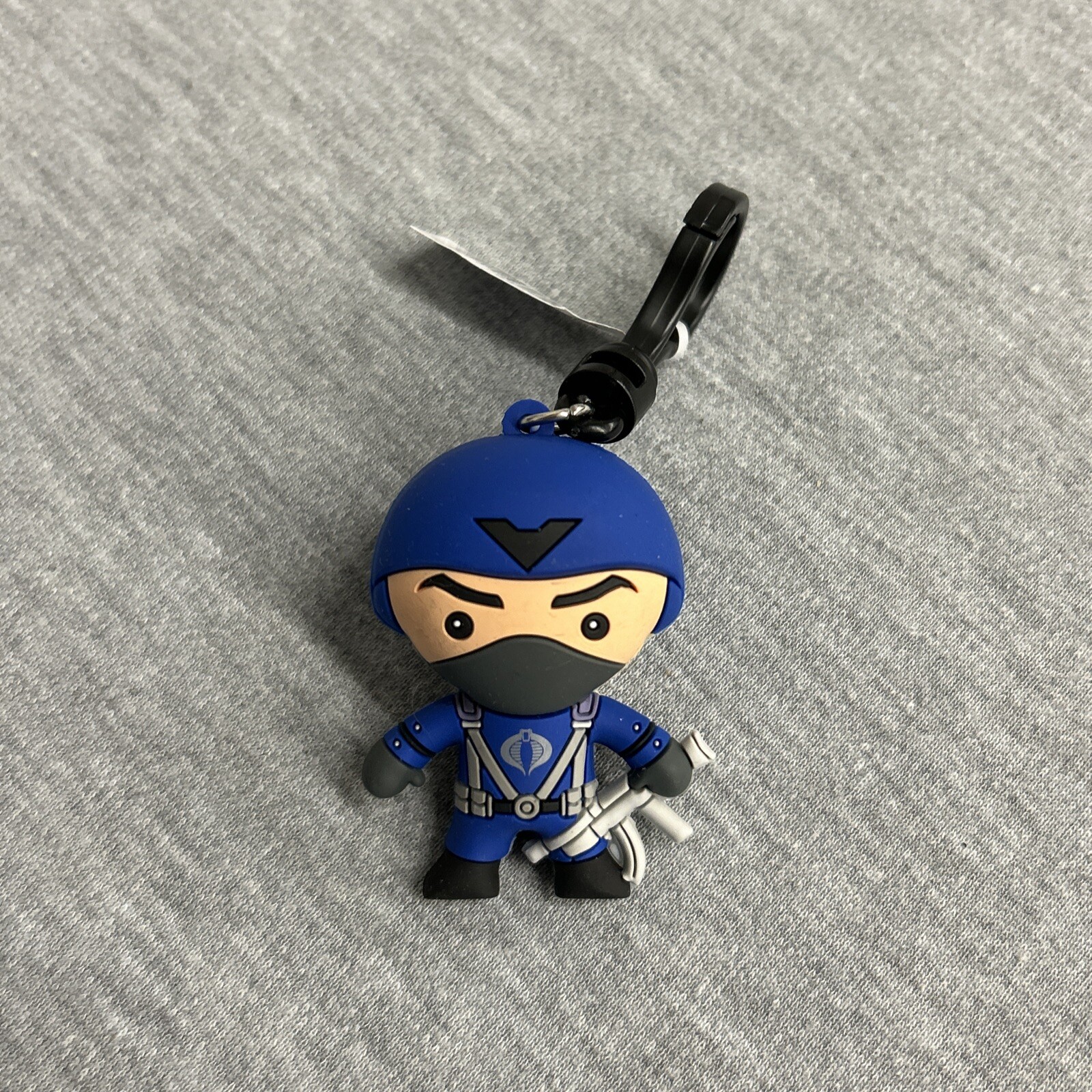 G.I. Joe - Hasbro - 3D Figural Bag Clip Key Chain Cobra Exclusive B