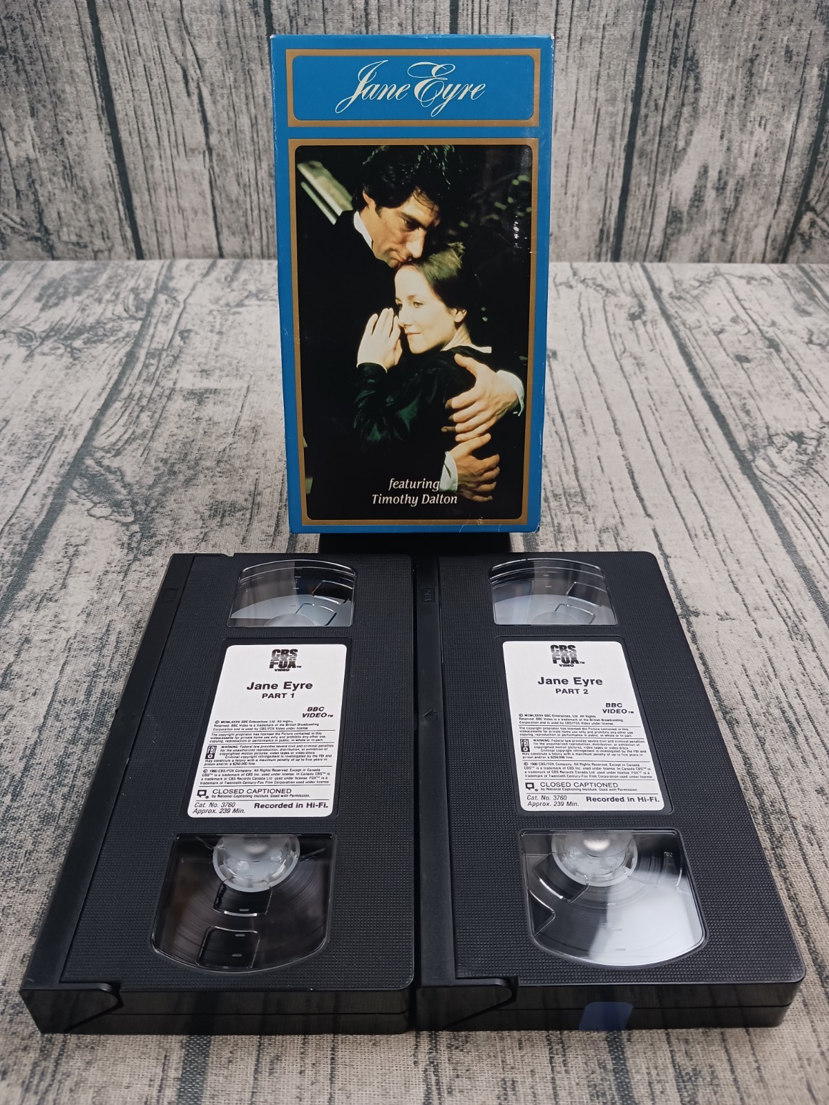 Jane Eyre (VHS, CBS / FOX) Pre-Owned, Good Condition 