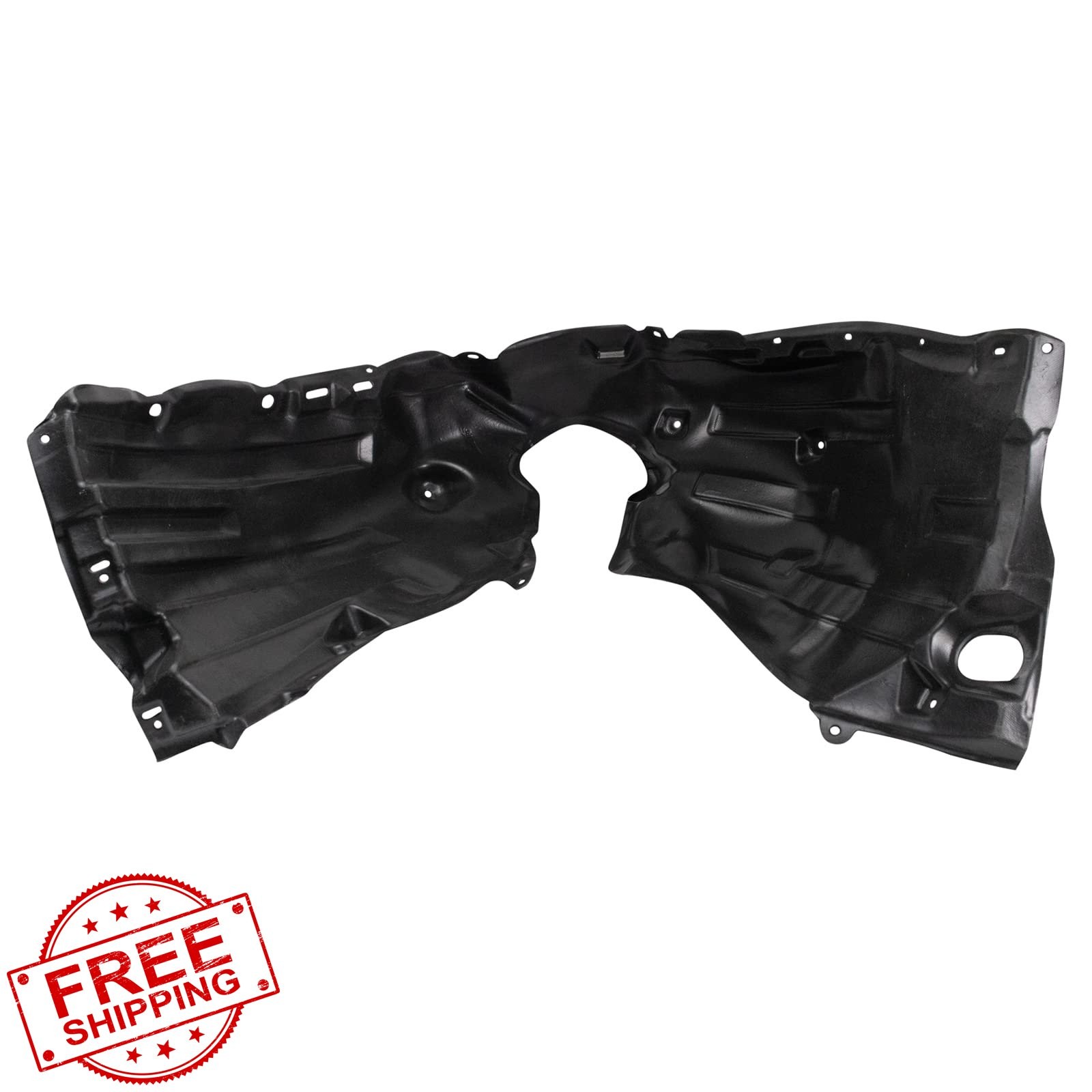 TRQ 2018-19 Toyota Camry Inner Fender Liners Front Driver Passenger