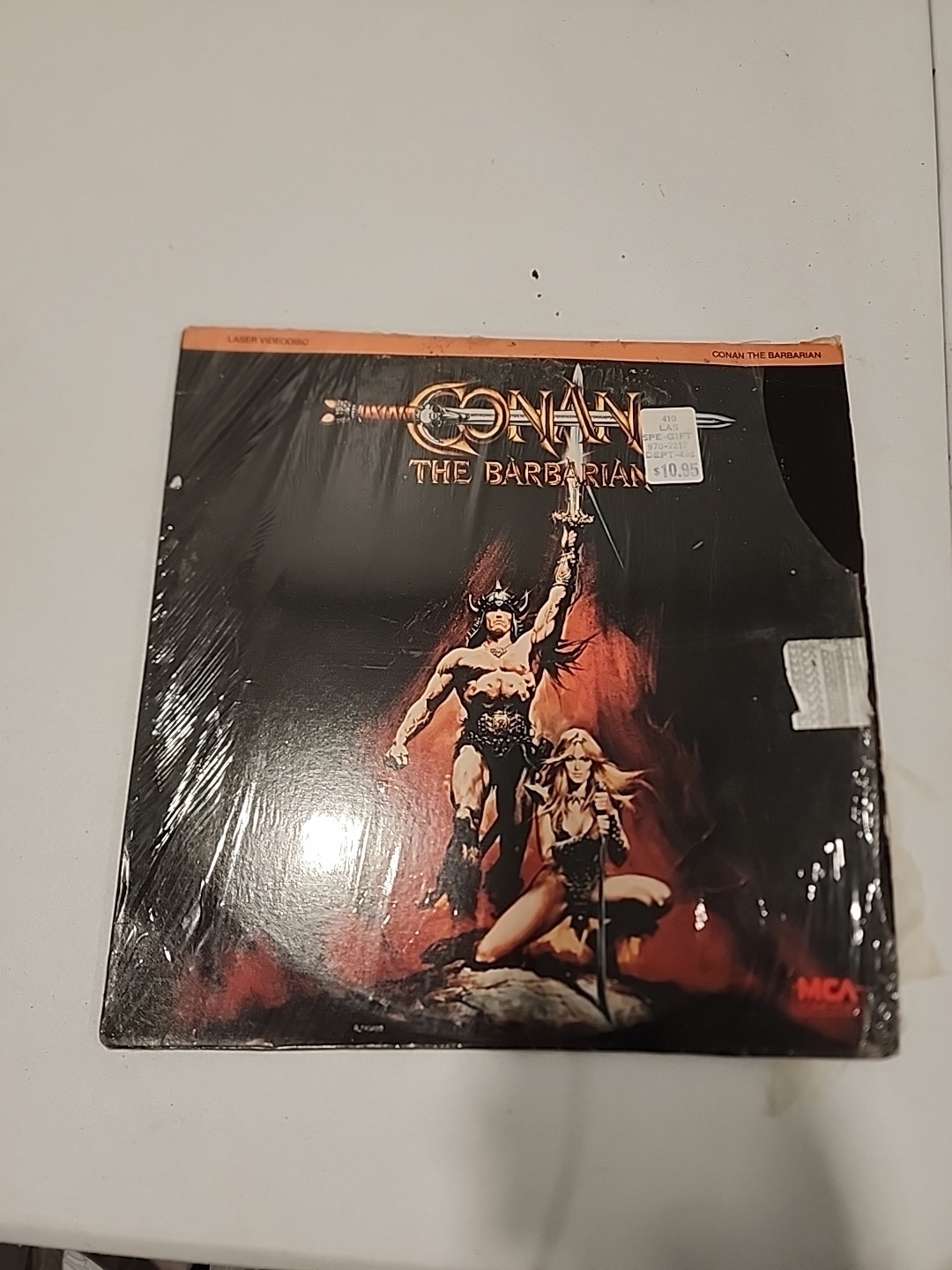 Conan the Barbarian (Laserdisc) ARNOLD SCHWARZENEGGER James Earl Jones RARE! S27
