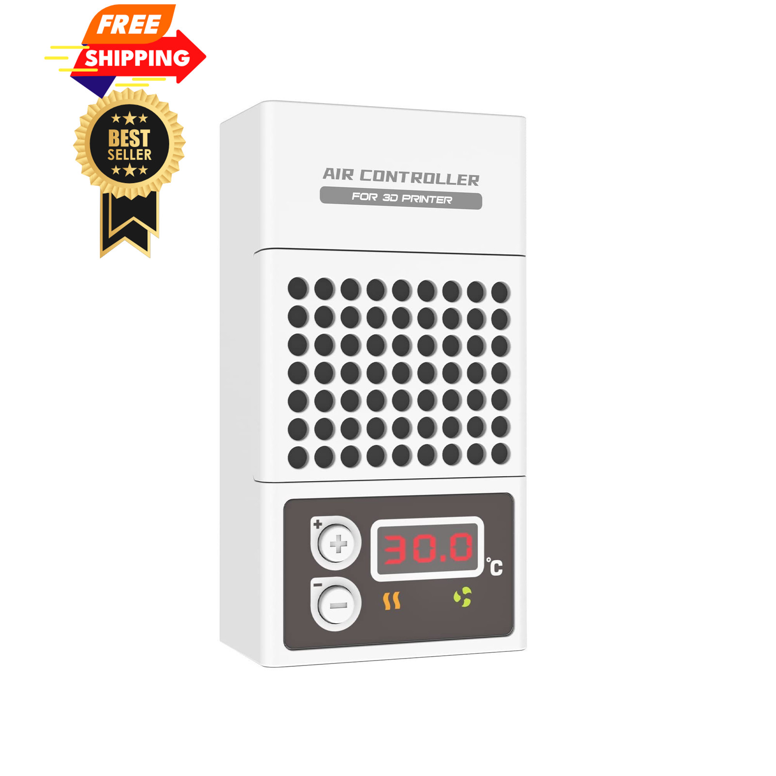 Youyoute Mini Heater for 3D Printer, Resin Printer Temperature white 