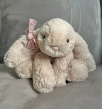 Smudge Rabbit 14" Silky Cute Jelly Soft Plush Toy CUTE Stuffed Bunny NWT